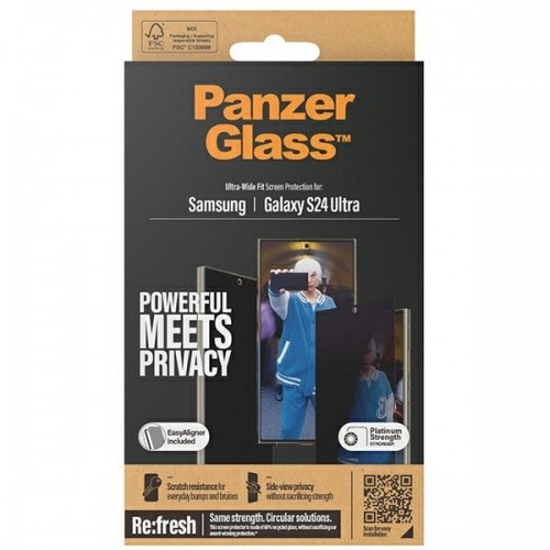 PanzerGlass Ultra-Wide Fit Sam S24 Ultra S928 Privacy Screen Protection Easy Aligner Included P7352 image 4