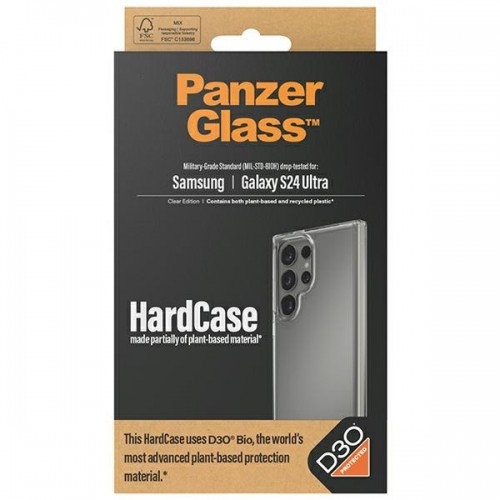 PanzerGlass HardCase Sam S24 Ultra S928 D3O 3xMilitary grade przezroczysty|transparent 1212 image 4