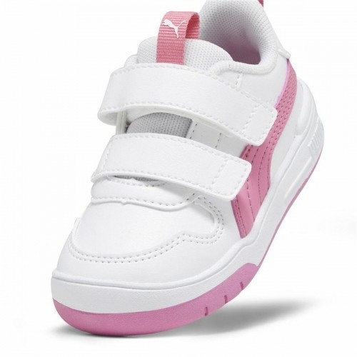 Sports Shoes for Kids Puma Multiflex Sl V White Pink image 4