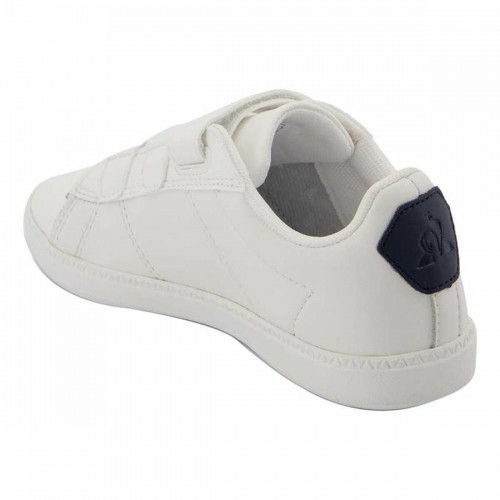 Sports Shoes for Kids Le coq sportif Courtclassic Ps White image 4