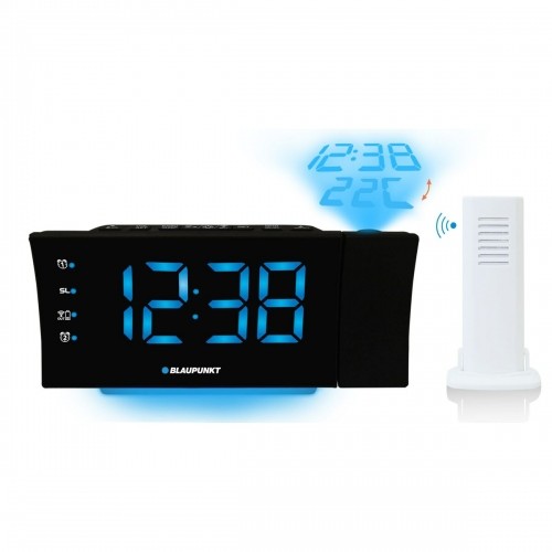 Alarm Clock Blaupunkt CRP81USB Black image 4