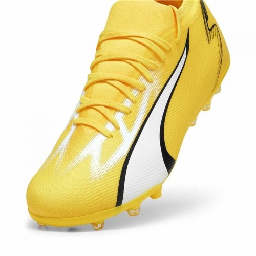 Adult's Football Boots Puma Ultra Match MG Yellow image 4