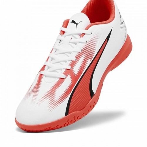 Adult's Football Boots Puma Ultra Play It White Red image 4