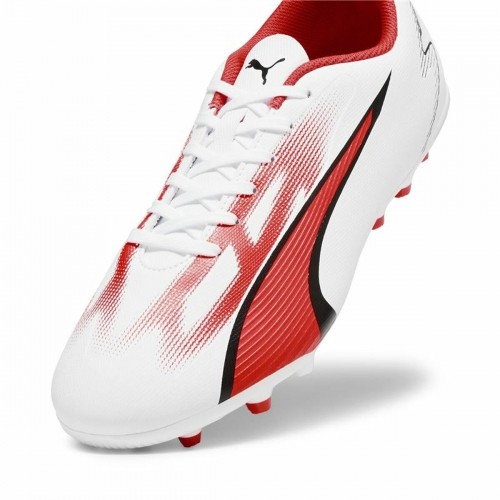 Взрослые футбольные бутсы Puma Ultra Play MG Белый Красный image 4