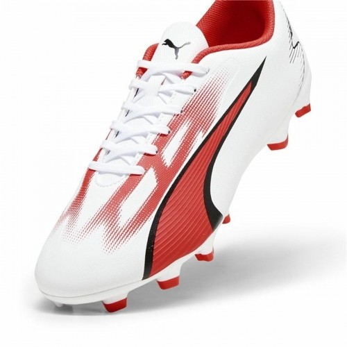 Adult's Football Boots Puma Ultra Play FG/AG White Red image 4