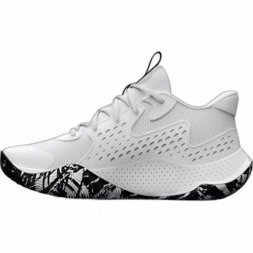 Basketball Shoes for Adults Under Armour Jet '23  White image 4