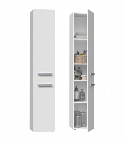 Top E Shop Bathroom cabinet NEL II 31x30x174 cm, matt white image 4