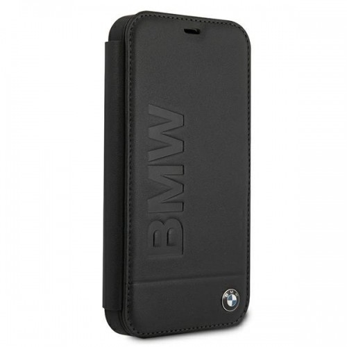 Etui BMW BMFLBKP12SSLLBK iPhone 12 mini 5,4" czarny|black book Signature image 4