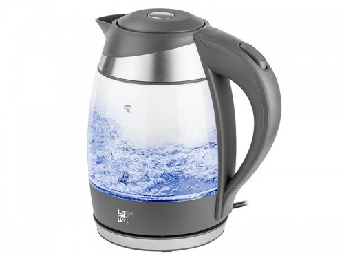 LAFE CEG016 electric kettle 1.7 L 2200 W Grey, Transparent image 4
