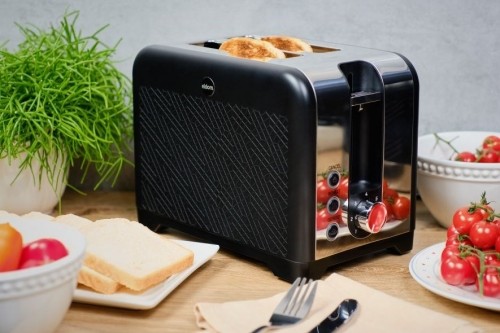 ELDOM TASTY toaster, 7 power levels, defrosting system, black image 4
