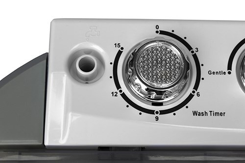 Adler Camry Premium CR 8052 washing machine Top-load 3 kg Grey, White image 4