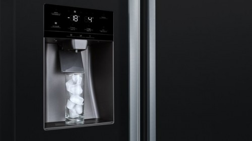 Bosch Serie 6 KAD93ABEP side-by-side refrigerator Freestanding 562 L E Black image 4