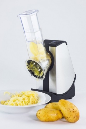 Caso CR4 electric grater Stainless steel Black, Stainless steel image 4