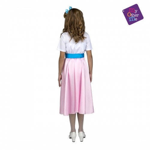 Costume for Children My Other Me Pink Lady 7-9 Years Skirt (3 Pieces) image 4