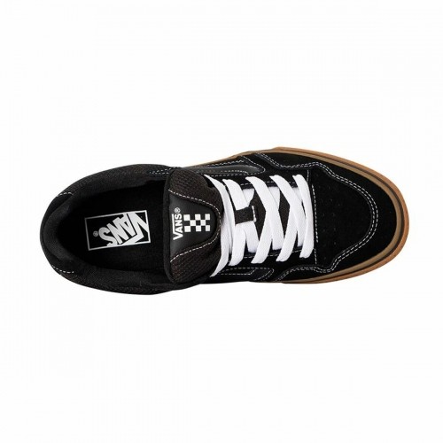 Men’s Casual Trainers Vans Caldrone Suedack Black image 4