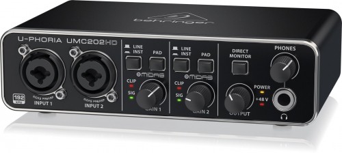 Behringer UMC202HD recording audio interface image 4