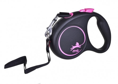 Flexi Black Design S 5 m Dog Retractable lead image 4