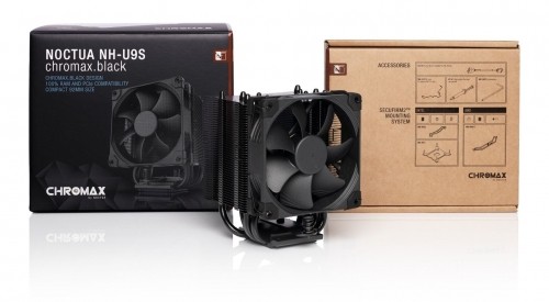 Noctua NH-U9S chromax.black Processor Cooler 9.2 cm Black, Chrome 1 pc(s) image 4