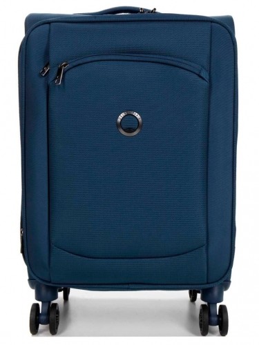 DELSEY SUITCASE DOUBLE WHEELS 55CM LIGHT BLUE image 4