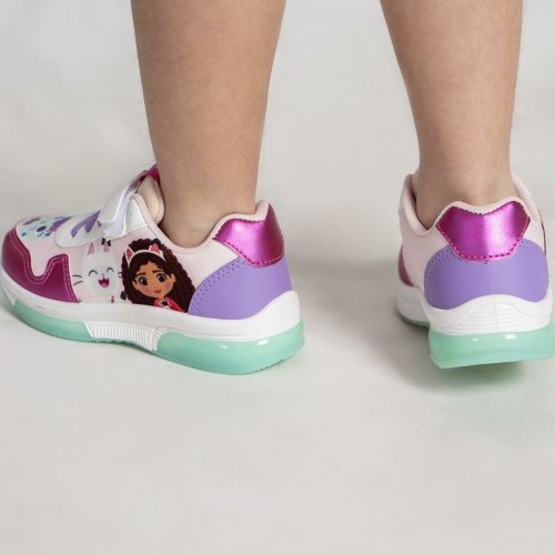 Sporta apavi ar LED Gabby's Dollhouse Rozā image 4