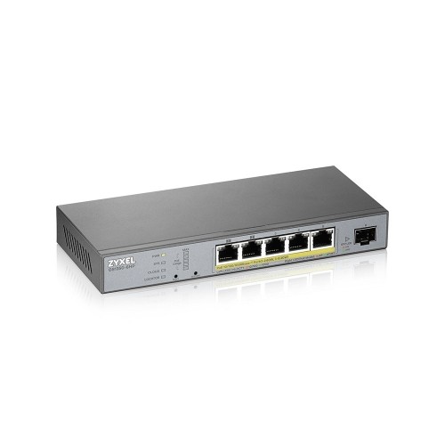 Zyxel GS1350-6HP-EU0101F network switch Managed L2 Gigabit Ethernet (10/100/1000) Power over Ethernet (PoE) Grey image 4