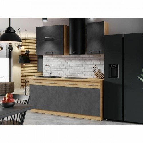 Bigbuy Home кухонный шкаф ROCK Серый 58 x 72 cm image 4