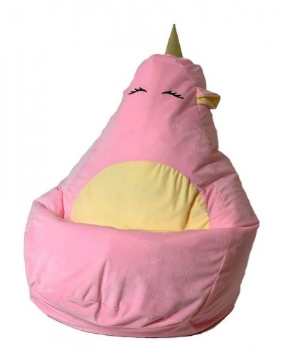 Go Gift Unicorn pink XL 130 x 90 cm Sako bag pouffe image 4