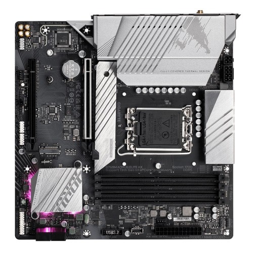 Gigabyte B760M AORUS ELITE AX motherboard Intel B760 LGA 1700 micro ATX image 4