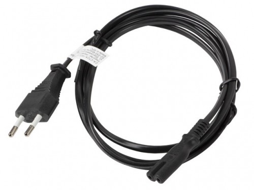 Lanberg CA-C7CA-10CC-0018-BK power cable Black 1.8 m C7 coupler CEE7/16 image 4