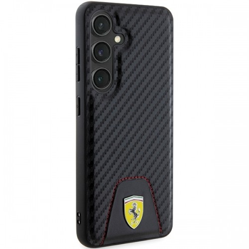 FerrariFEHCS24SN3PUK S24 S921 czarny|black hardcase Carbon Stitched Bottom image 4