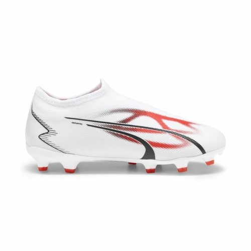 Childrens Football Boots Puma Ultra Match Ll Rojo/Blanco image 4