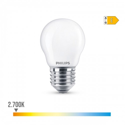 Светодиодная лампочка Philips E 6.5 W 6,5 W 60 W E27 806 lm 4,5 x 7,8 cm (2700 K) image 4