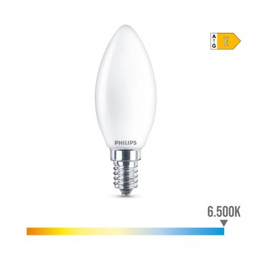 Светодиодная лампочка Philips Вуаль E 6,5 W E14 806 lm 3,5 x 9,7 cm (6500 K) image 4