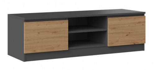 Top E Shop Topeshop RTV 120 ANTR/ARTIS TV stand/entertainment centre 2 shelves image 4