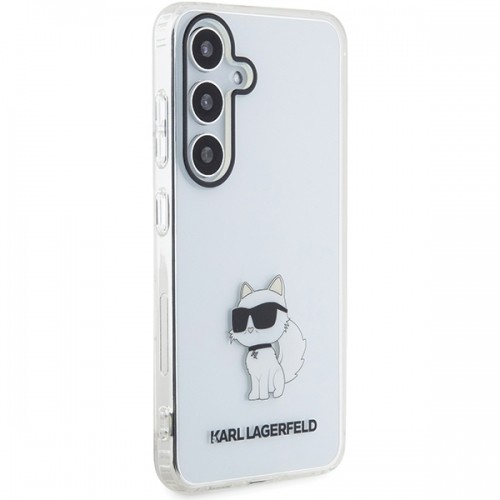 OEM Original Pouch KARL LAGERFELD hardcase IML Choupette KLHCS24SHNCHTCT for Samsung Galaxy S24 transparent image 4