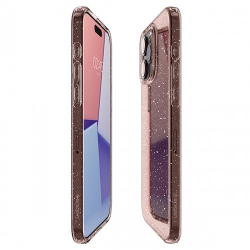 Spigen Liquid Crystal Glitter, rose quartz - iPhone 15 Pro Max image 4