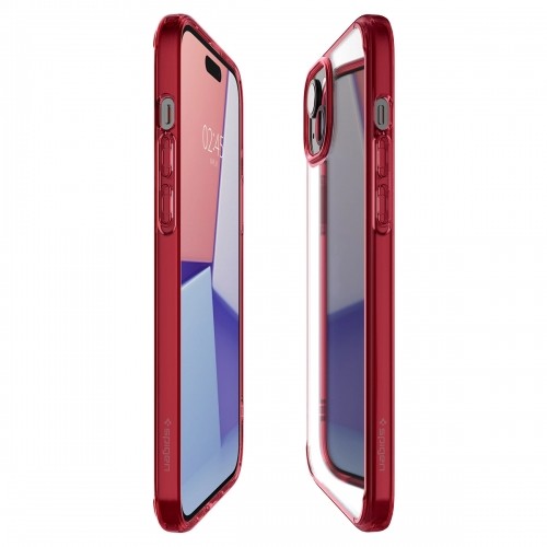 Spigen Ultra Hybrid, red crystal - iPhone 15 image 4