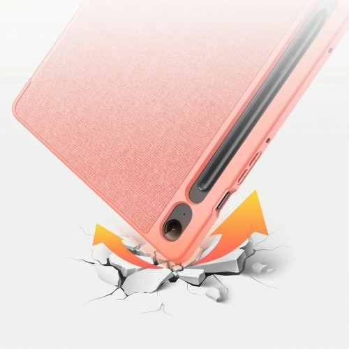 Dux Ducis Domo eco-leather case with stand for Samsung Tab S9 FE+ - pink image 4