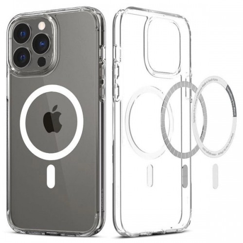 SPIGEN Ultra Hybrid Mag izturīgs silikona aizsargapvalks Apple iPhone 13 Pro caurspīdīgs image 4