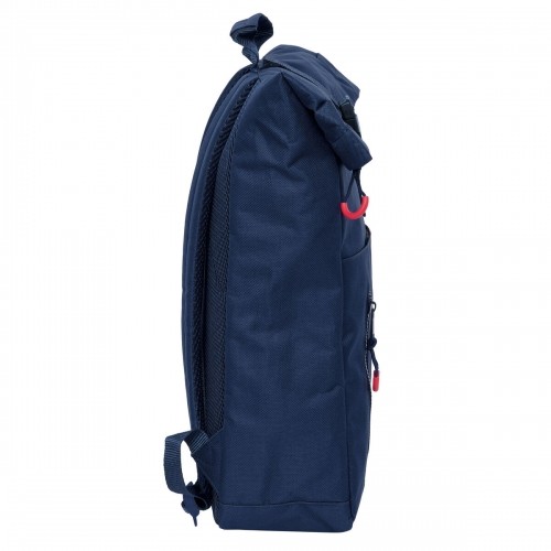 Laptop Backpack Benetton Italy Navy Blue 28 x 42 x 13 cm image 4