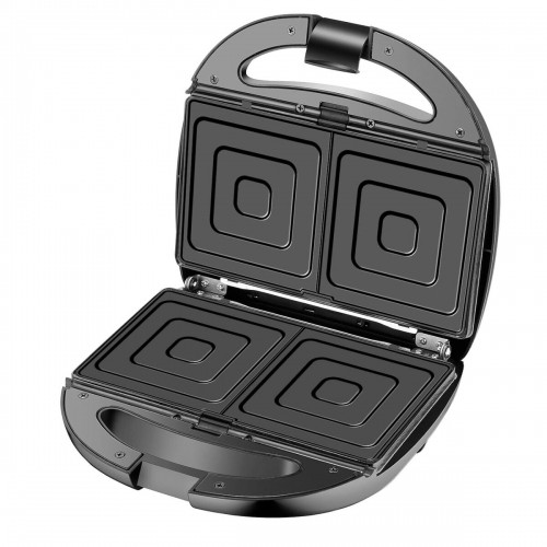 Sandwich Maker Adler CR 3057 Black Silver 1200 W image 4