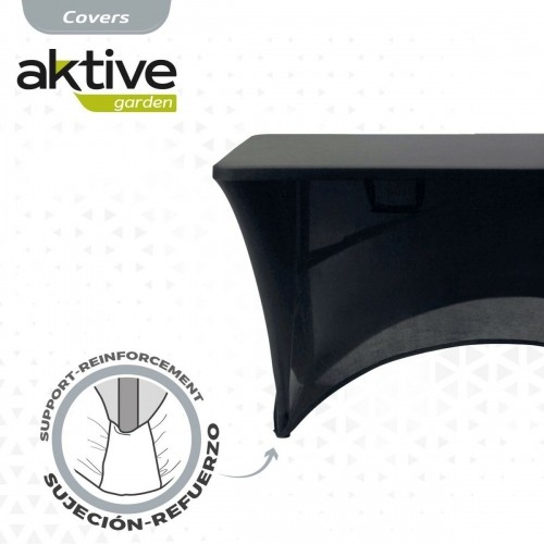 Play mat Aktive Table Black Accessories Cars Road 122 x 76 x 61 cm (6 Units) image 4