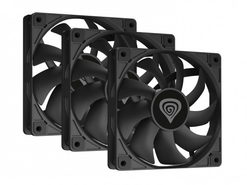 NATEC Oxal 120 Computer case Fan 12 cm Black 3 pc(s) image 4