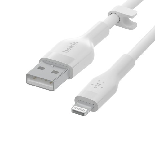 Belkin Cbl Scicone USB-A LTG 2M blc White image 4