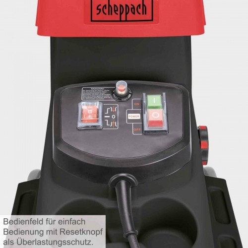 Садовая дробилка Scheppach GS60 2800 W 60 L image 4