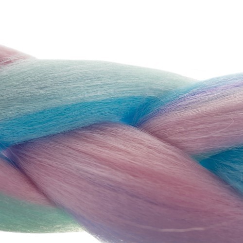 Synthetic hair ombre blue/fiol Soulima 21366 (16636-0) image 4