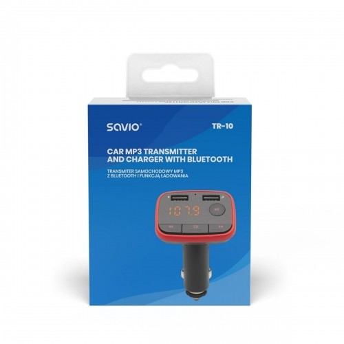 MP3-проигрыватель с транзистором FM для автомобиля Savio SAVTR-10 image 4