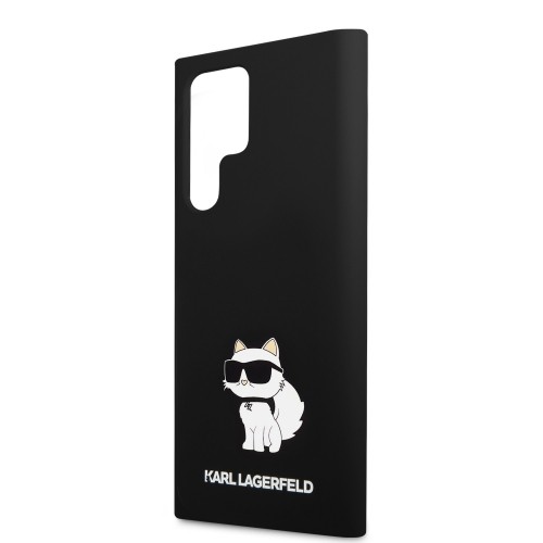 Karl Lagerfeld Liquid Silicone Choupette NFT Case for Samsung Galaxy S24 Ultra Black image 4