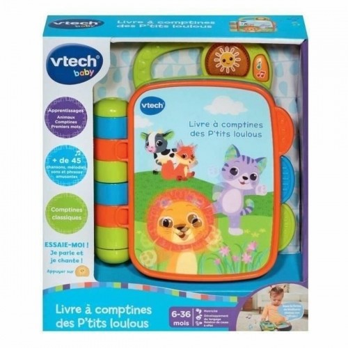 Izglītojoša rotaļlieta Vtech Baby Livre à comptines des P´tits Loulous (FR) image 4