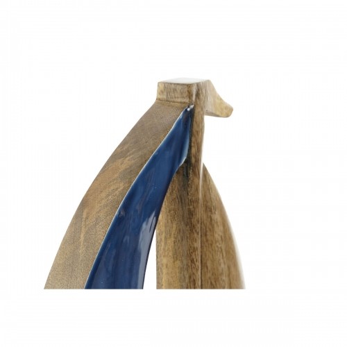Декоративная фигура Home ESPRIT Синий Натуральный Средиземноморье 17 x 2,5 x 25 cm image 4